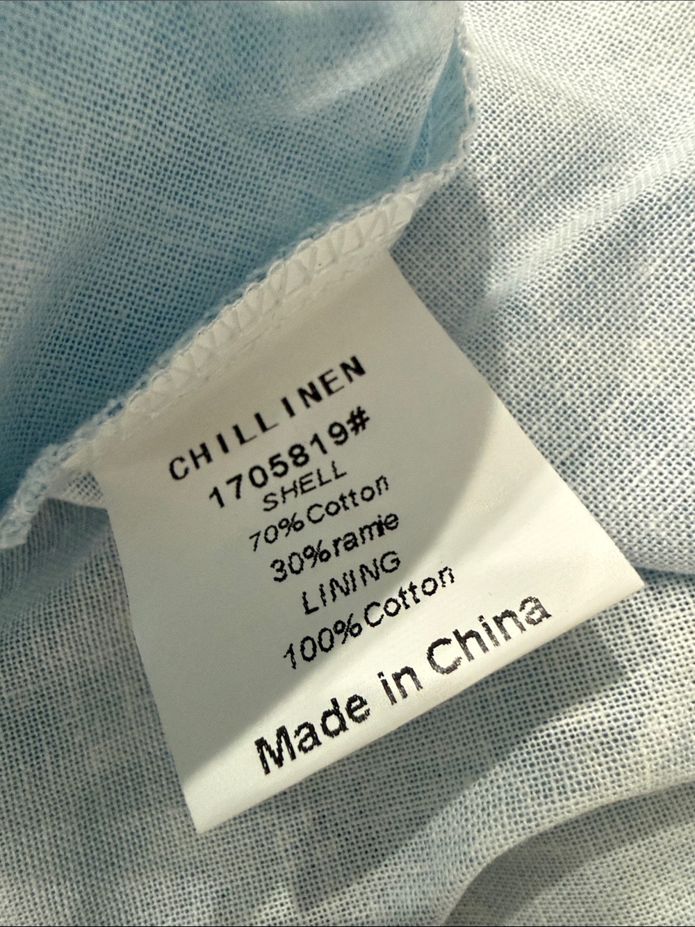 Chic Light Blue Floral Midi Dress #110 - Picture 5 of 5